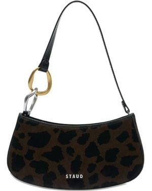 STAUD Mini Ollie Shoulder Bag - Black