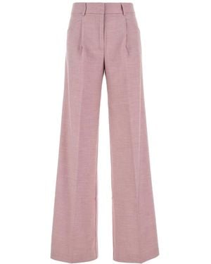ANDAMANE Stretch Palazzo Pants - Pink