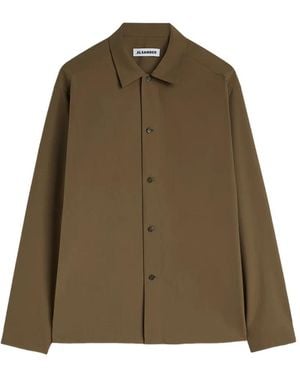 Jil Sander Overhemd Met Lange Mouwen - Groen