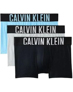 Calvin Klein Logo-Waistband Boxers (Set Of Three) - Black