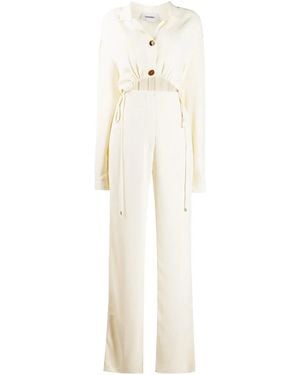 Nanushka Cut-out Jumpsuit - White