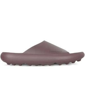 Ambush Logo-Embossed Flat Sandals - Brown
