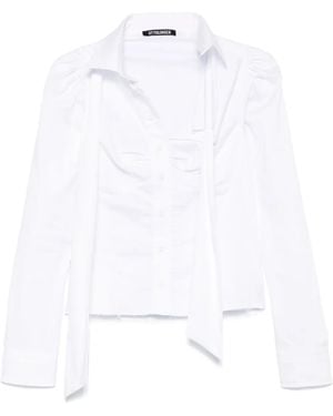 OTTOLINGER Deconstructed Shirt - White