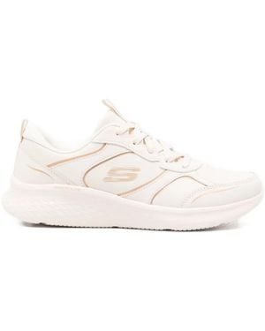 Skechers Paneled Sneakers - White