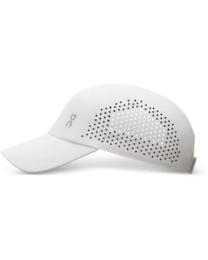 On Shoes Cappello Leggero Traforato - Bianco