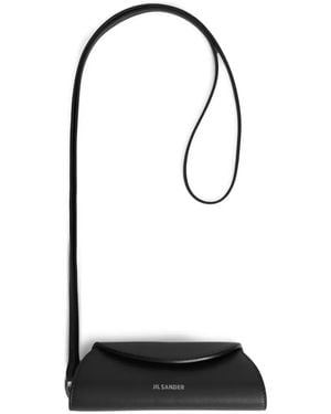 Jil Sander Cannolo Schlüsselanhänger - Weiß