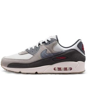 Nike Air Max 90 Premium Trainers - White