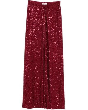 MC2 Saint Barth Lucette Sequin-Embellishment Trousers - Red