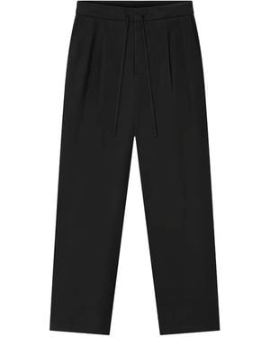 Fear Of God Drawstring Pleated Trousers - Black