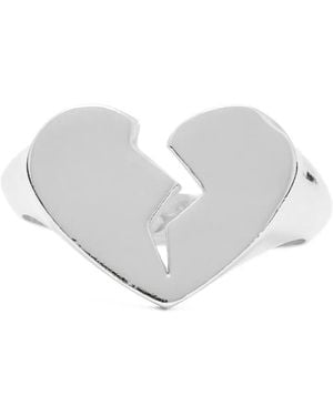 Twojeys Broken Heart Ring - White