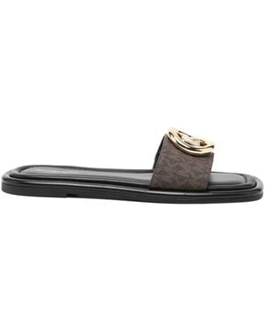 Michael Kors Milan Sandals - White