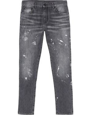 Off-White c/o Virgil Abloh Off White Jeans Grey - Blue