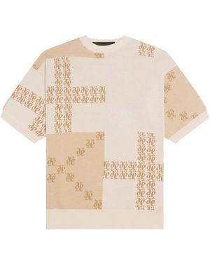 PLACE OF ELMS Biscotto Crew-Neck T-Shirt - Natural