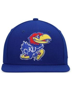 KTZ 9Fifty Kansas Jayhawks Snapback Cap - Blue