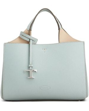 Tod's Bolso Shopper Apa Mini - Azul
