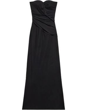 Blumarine Sweetheart-neck Gown - Black