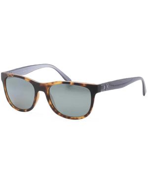 ARMANI EXCHANGE Tortoiseshell-Effect Polarized Sunglasses - Gray