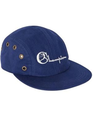 Champion Cappello Da Baseball Con Occhielli - Blu