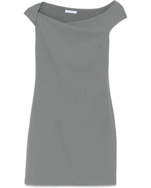 Patrizia Pepe Mini Torçon Dress - Grey