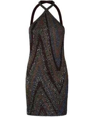 Missoni Zigzag-Knit Dress - Black