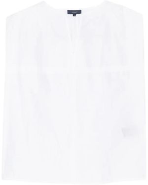 Soeur Top Isalys Con Cuello En V - Blanco