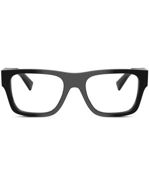 Prada Square-Frame Glasses - Black