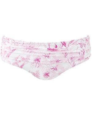 Melissa Odabash Bel Air Floral Bikini Bottoms - Pink