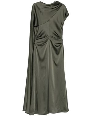 Jonathan Simkhai Vestido Midi Asimétrico - Verde