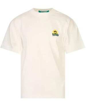 Barrow Logo-Print Graphic-Print T-Shirt - White