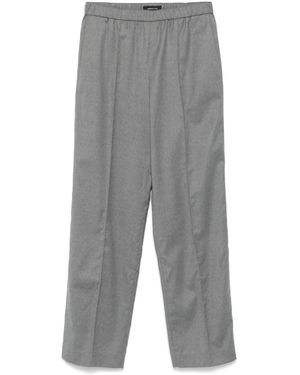 Fabiana Filippi Flannel Track Trousers - Grey