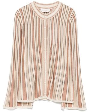 Zimmermann Crush Cardigan - Pink