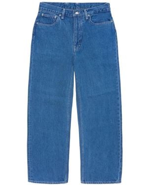 Son Of The Cheese Wide-Leg Five-Pocket Jeans - Blue