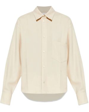 Victoria Beckham Chest-Pocket Blouse - White