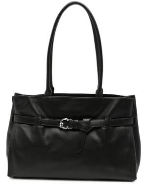 Coccinelle Schultertasche Mit Schnalle - Schwarz
