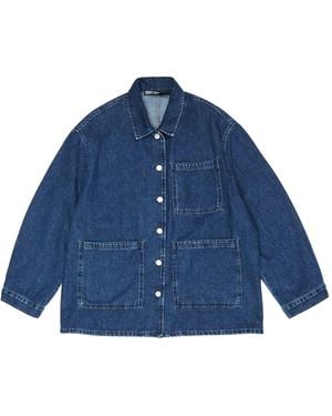 Bimba Y Lola Double-Pocket Denim Jacket - Blue