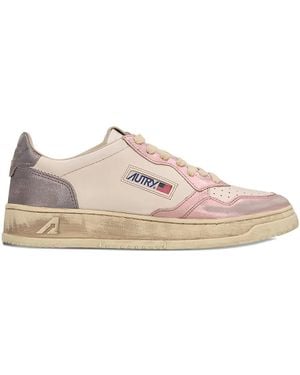 Autry Sneakers mit Logo-Patch - Pink