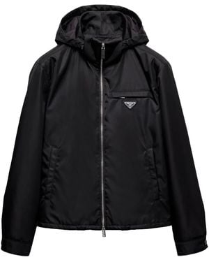 Prada Re-Nylon Jacke - Schwarz