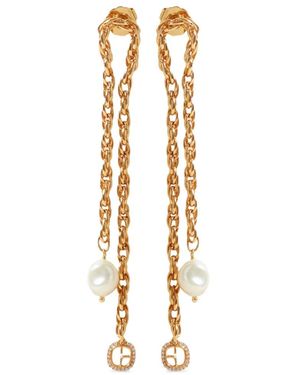 Claudie Pierlot Orecchini Con Catena - Metallizzato