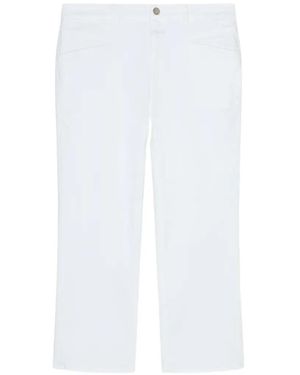 Closed Mira-X Patch-Pocket Jeans - White