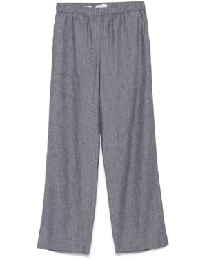 Vince Elasticated-Waist Trousers - Grey