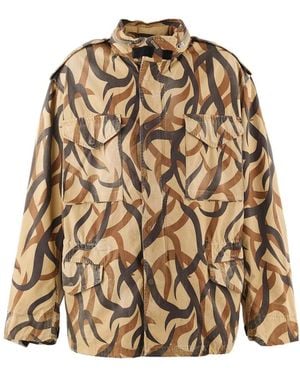 SAINT Mxxxxxx M65 All-Over-Print Jacket - Natural