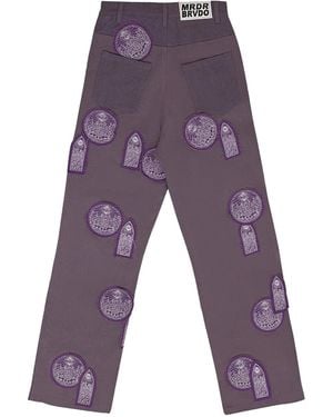 Who Decides War Flap-Pocket Jeans - Purple