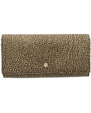Borbonese Printed Wallet - Gray