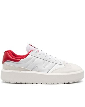 New Balance Ct302 Leather Trainers - White