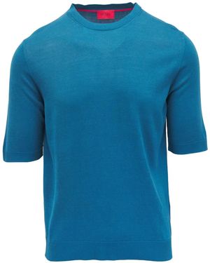 Isaia T-Shirt - Blu