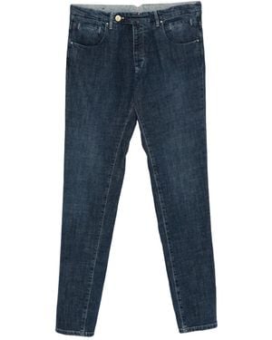 Incotex Jean Boutonné - Blue