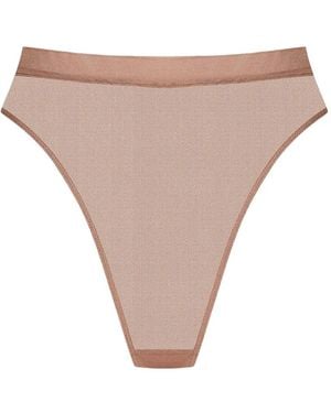 Maison Close Corps À Corps Mesh Thong - Multicolour