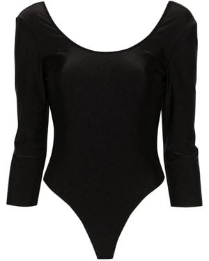 Just Cavalli Body Con Schiena Scoperta - Nero