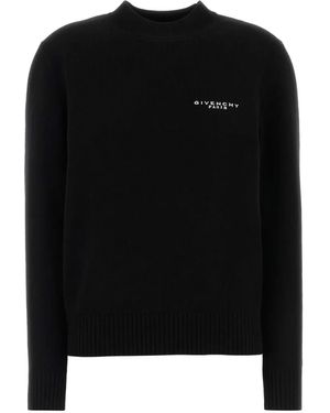 Givenchy Small Crew Neck Jumper - Black