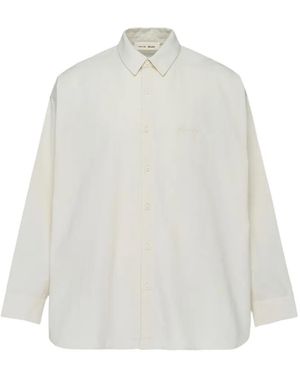 Fear Of God Logo-Embroidered Shirt - White
